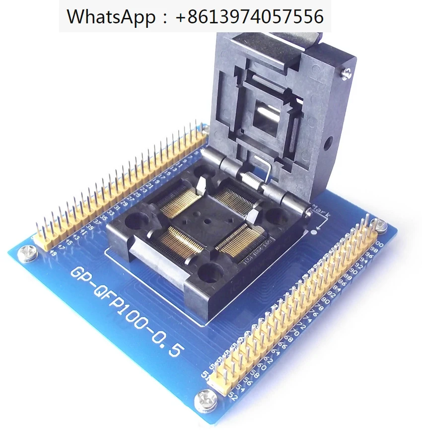 

Ic51-1004-809-23 test seat qfp100 tqfp100 lqfp100 programming seat burning seat