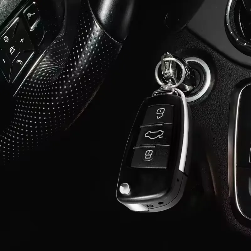 Smart enhet fäst vid en nyckelring