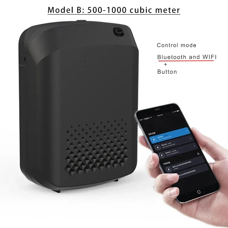 Wall-Mounted Electric Bluetooth Aroma Diffuser with Built-in Fan