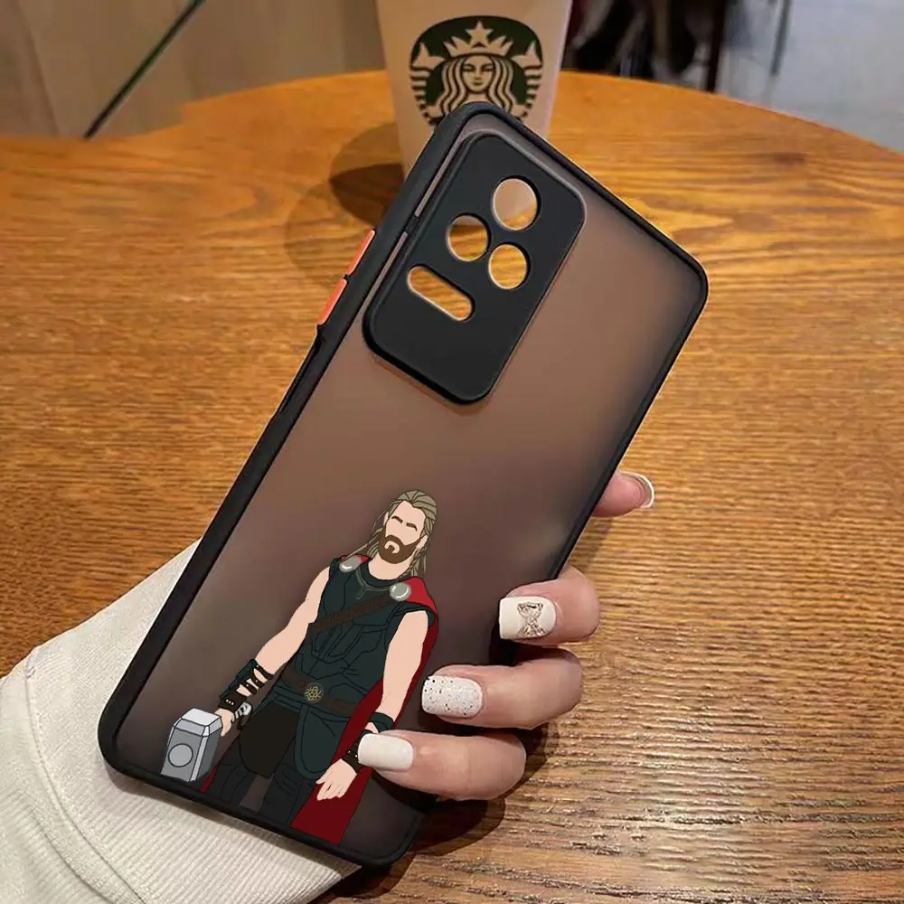 thumbnail image 1 of Matte Case for Redmi A1 K50 K40 GAMING K30 K20 10X 10C 10 9C 9T 9A 9 8 PRO 4G 5G Case Funda Coque Marvel Avengers Heros Faceless, 1 of 5