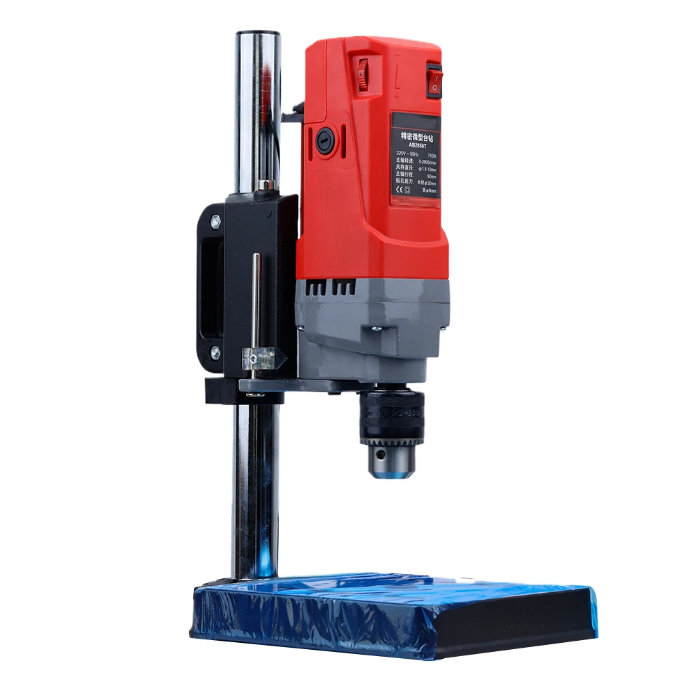 AB2856T Mini Rotary Table Drilling Machine Multi-function Bench Drill Small 220v