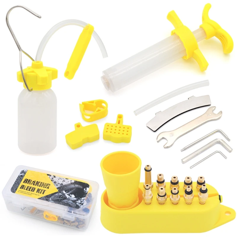 

Universal Bike Hydraulic Disc Brake Oil Bleed for Magura Avid Mule Hayes Bike Brake D5QD