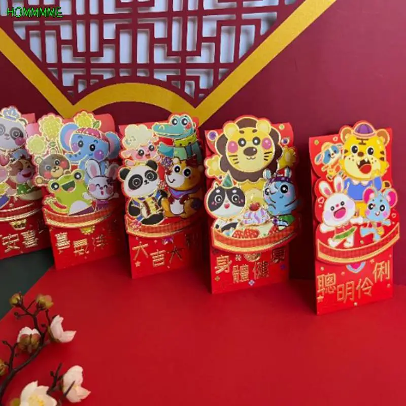 Disney Mickey Mouse Red Envelope 2021 Chinese New Year Cartoon New Year Red  Envelope 6pcs Cartoon Fun New Year Red Envelope - Stationery Set -  AliExpress