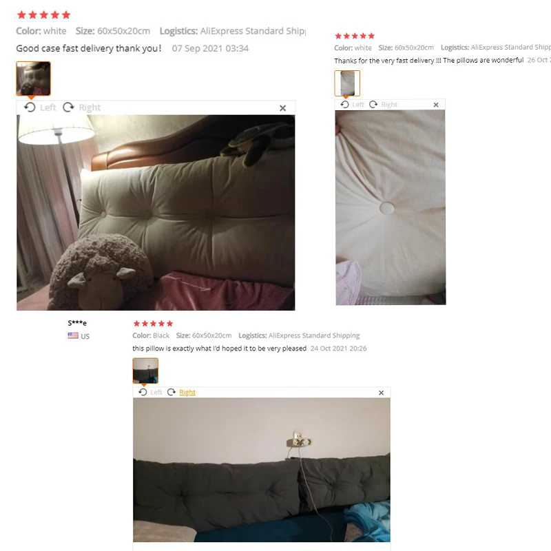 Super Soft Home Bedroom Triangle Bedside Filling Cushion Removable Washable Sofa Bed Back Support Tatami Pillow Lumbar Backrest 6