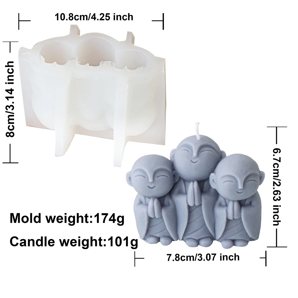 Little Monks Mold 13