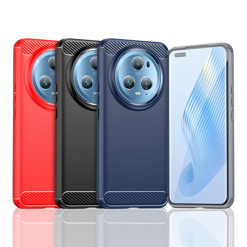 Per Honor Magic5 Pro Custodia Per Honor Magic 5 Pro Cover Shell Business Custodia Morbida In Silicone Per Honor Magic5 Pro Lite 5G