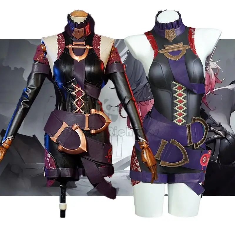 

Anime Briar Cosplay Costume League Of Legends Cosplay Game 2024 New Skin Briar Jumpsuits Role Playing Girls Halloween Party Gift