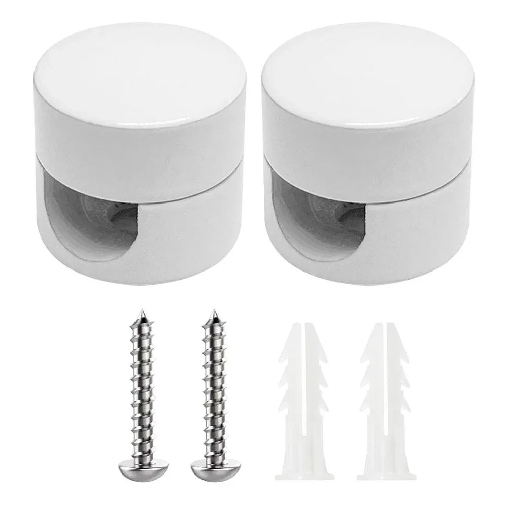 2PCS Ceiling Lights Cable Holder Mounting Wall Ceiling Pins Textile Cables Screw Expansion Tube Light Accessories lamp holder lamp bulb holder lamp base