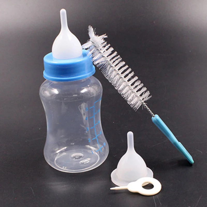 thumbnail image 1 of Comedero para mascotas de 60/150 ml para perros pequeños, gatos, cachorros recién nacidos, gatitos, gatos, botella de agua con leche, accesorios de alimentación para perros, producto para mascotas peq, 1 of 4
