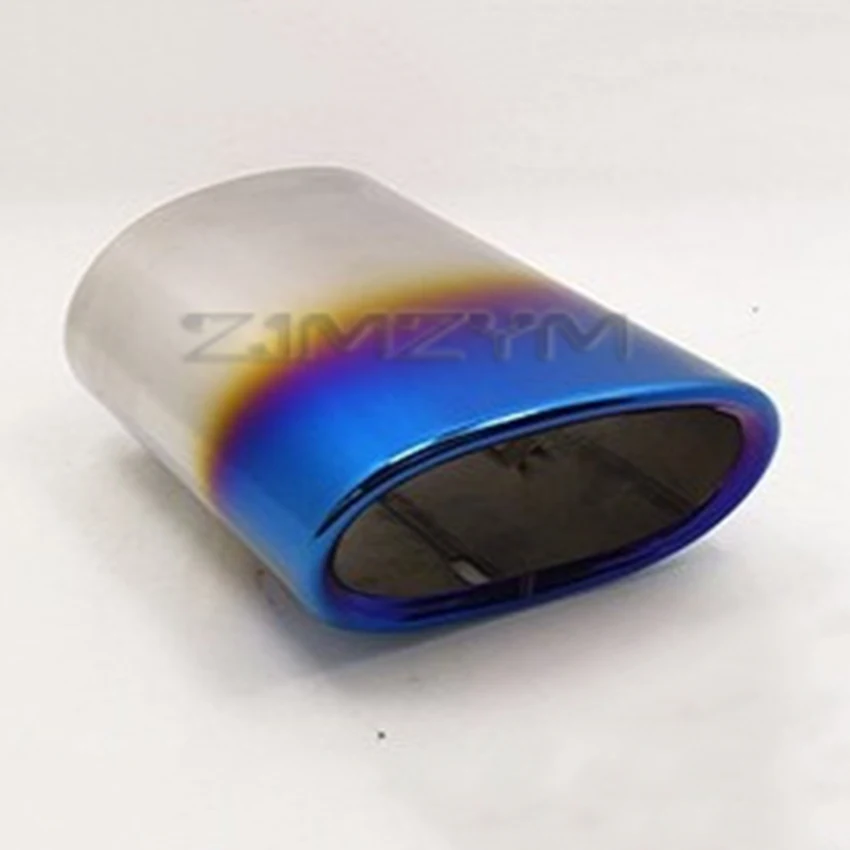 Car Exhaust Muffler Tip Pipes Cover FOR BMW 3 Series 318 320 E90 318i 320i X3 Car Styling Parts Accessories exhaust muffler tip
