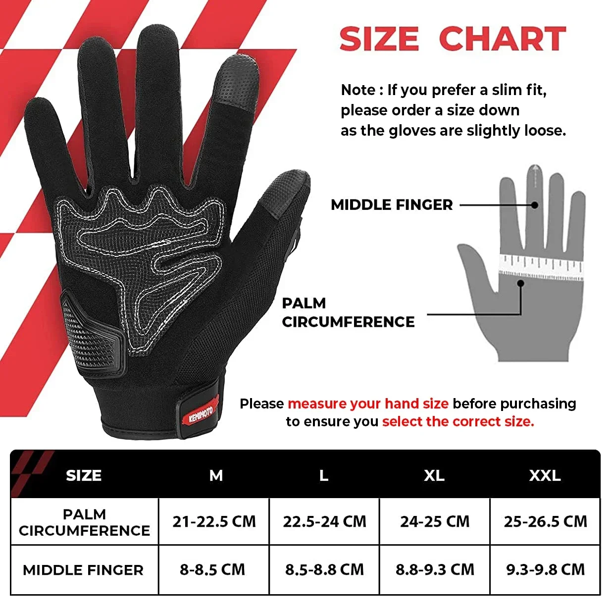 KEMIMOTO CE 1KP Motorcycle Gloves Summer Hard Knuckle Riding Gloves Touchscreen Motorbike Gloves For Dirt Bike Motocross ATV UTV 6