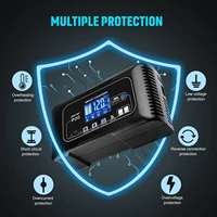 HTRC 10A/15A/20A/25A Battery Charger 12V 24V Pulse Repair Charge for Lead-Acid Lithium LiFePO4 Battery Car Motorcycle Charger - Image 4