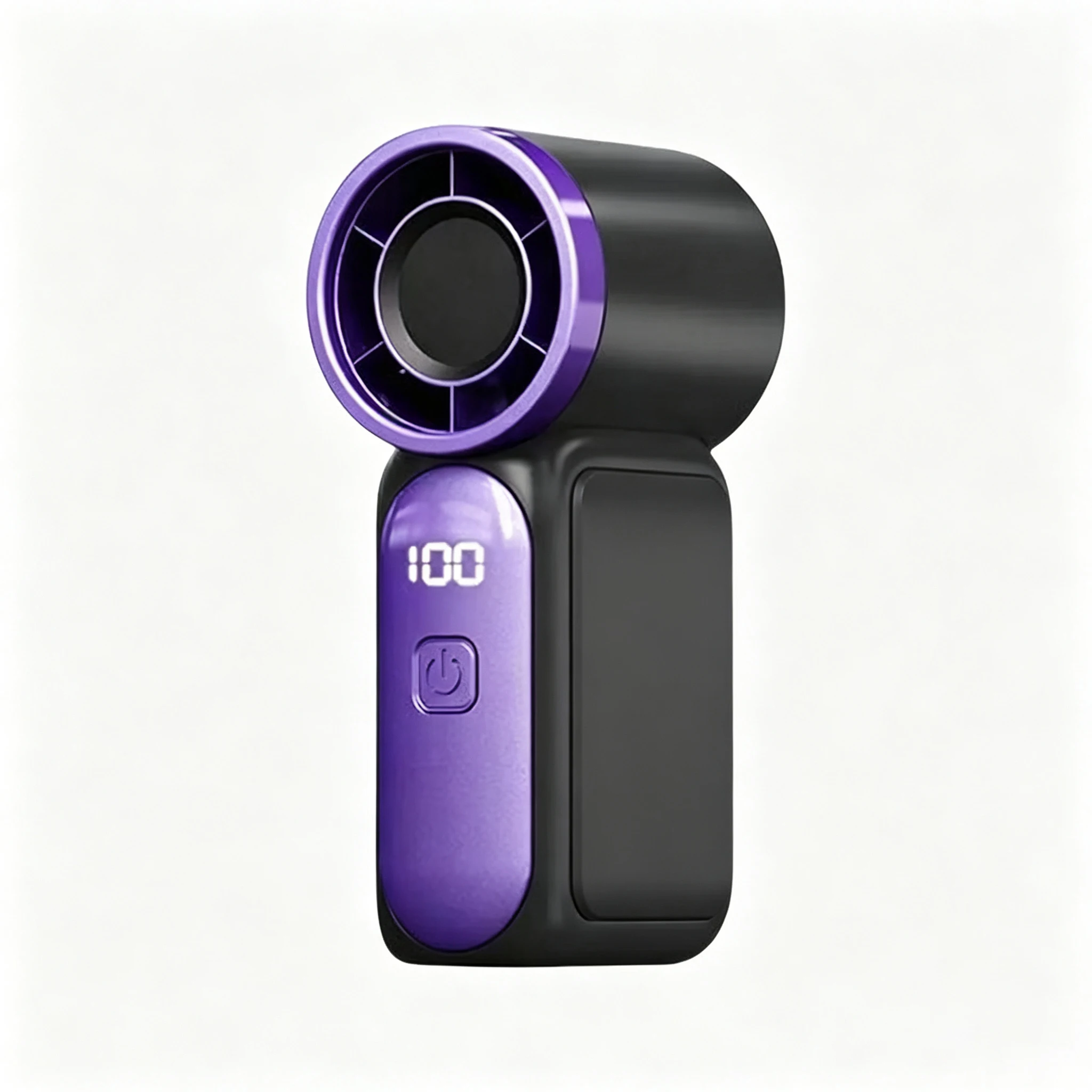Compact Whisper-Quiet Rechargeable Handheld Fan