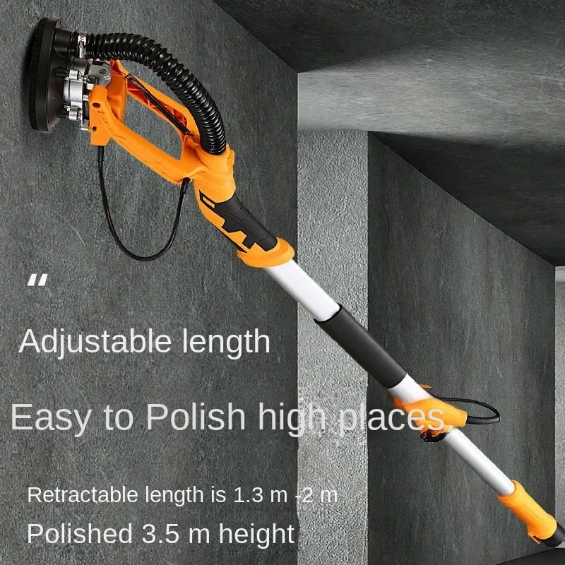 wall mill rough planer brushless wall mill 2.2M grinding and polishing machine long rod with self-priming dust removal