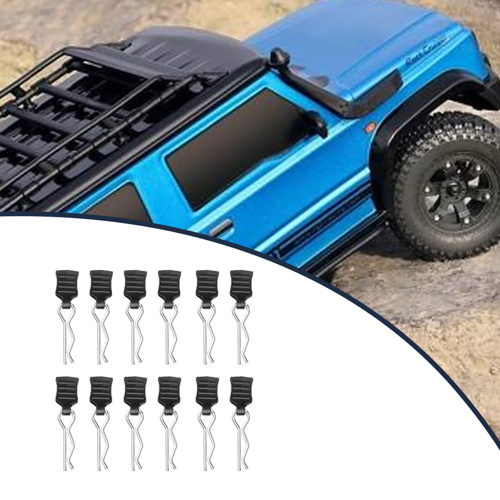 

Rubber RC Body Clips With Pull Tabs Car Clips R Clips For 14 MJX Hyper Go MJX Hyper Go RC Body