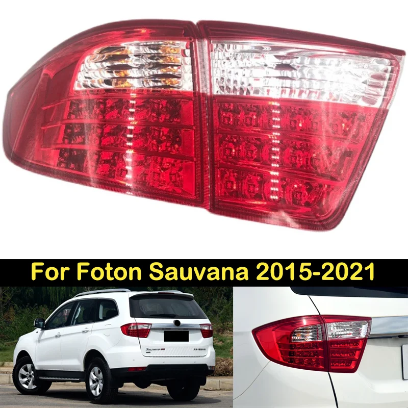 

DECHO Taillight For Foton Sauvana 2015 2016 2017 2018 2019 2020 2021Brake Light Rear bumper Taillights taillamps tail light