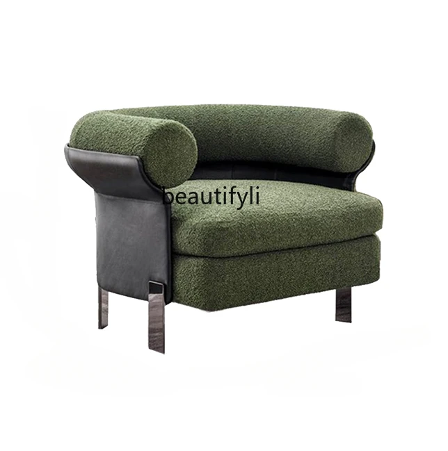 

Роскошный дизайнерский диван в итальянском стиле, минималистичный Одноместный стул для гостиной и досуга