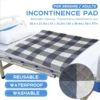 Urine Mat Elder Incontinence Pad Bed Protector Adult Diaper Nappy Beding Sheet Cloth Breathable Waterproof Washable Mattress 1