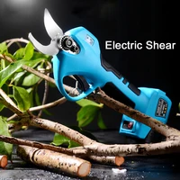 16.8V Electric Pruning Shear Cordless Pruner Brushless Motor 28mm Efficient Tree Bonsai Pruning Branches Cutter Landscaping Tool 2
