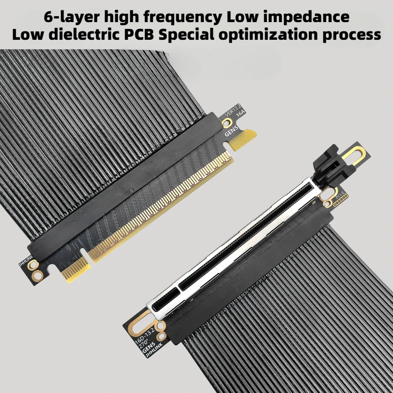 PHANTEKS 217E NZXT H1 Silver-Plated PCI Express 5.0 X16 Riser