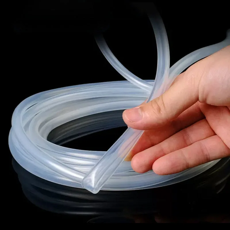 1M/5M/10M Silicone Tubing Food Grade Pure Silicone Hoses High Temp for Home Brewing Winemaking Food Grade Pipe silicone tube
