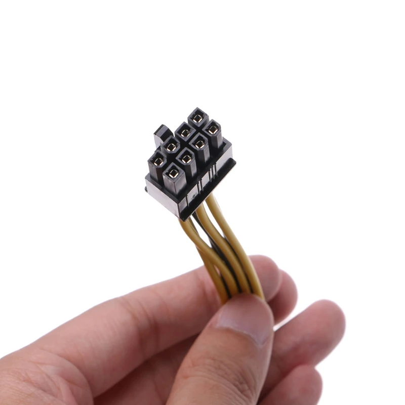 

PCI-E Video Card Cable 6Pin Female To 8Pin Male Power Cord CPU Graphics Adapter