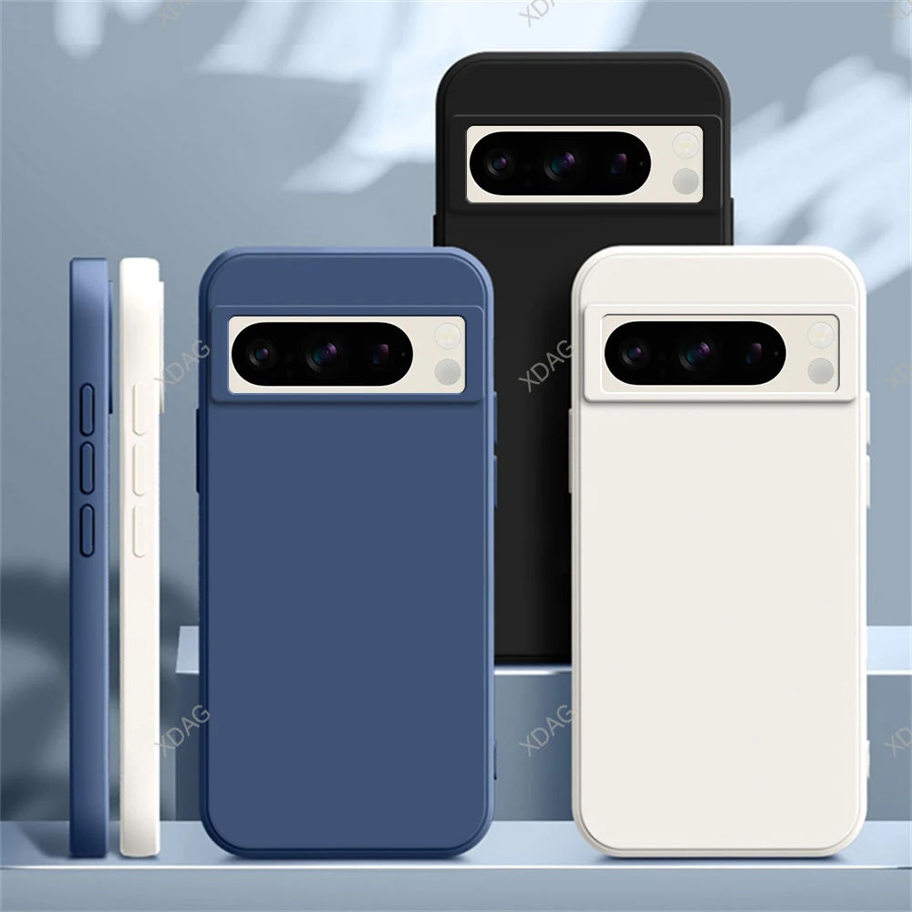 Elegant Liquid Silicone Phone Case - Skin-Friendly Mobile Back Cover