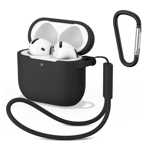 Silicone Cases For Apple Airpods 4 Earphones Accessories Wireless Bluetooth Headset Cover For Apple Air Pods 4 Protective Case - Image 8