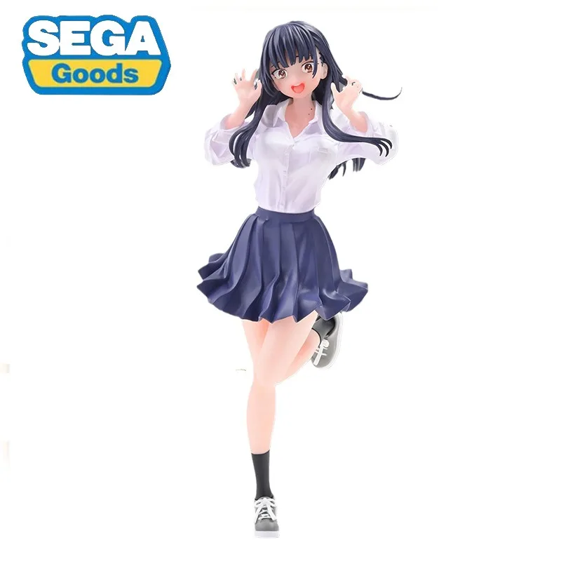 

In Stock Original SEGA Anna Yamada Anime Figure The Dangers In My Heart Luminasta Kawaii Doll 19Cm Model Collectible Toys Gift