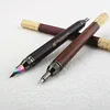 Double Headed Pen Tip Fountain Pen Extra Fine EF Nib Classic Design Caliber 3.4MM, Metal Stainless Steel Material Writing Pens 2