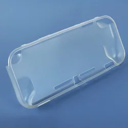 Crystal Clear TPU Skin Cover with Tempered Glass Screen Protector for Portable Gaming Console (1 Case)