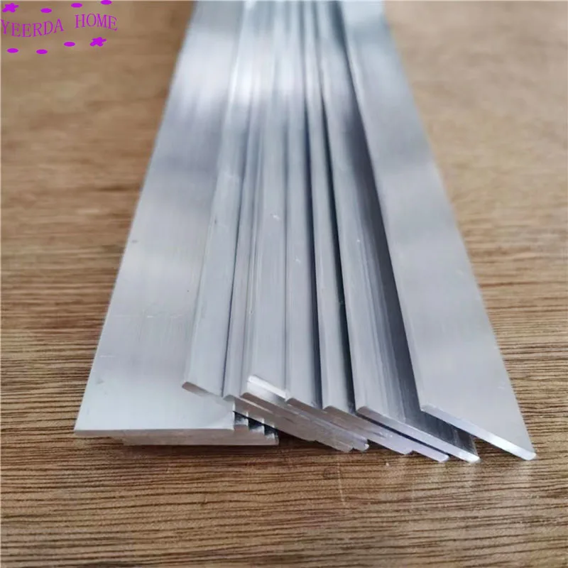 Plaque Aluminium 6061 - Barre Plate De 50 à 300mm, épaisseur 3 à 30mm, Pour Fraiseuse CNC Et Projets DIY