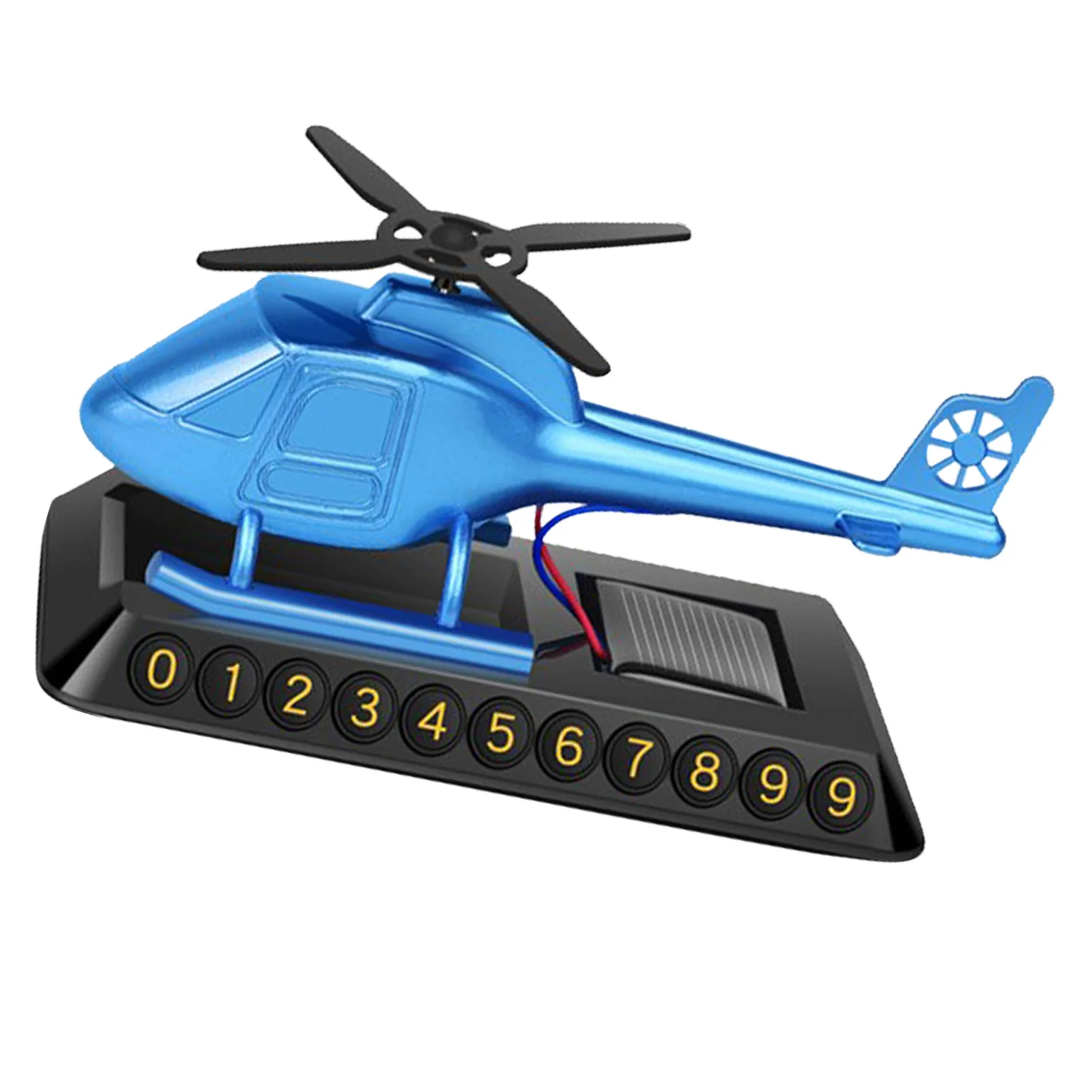 Car Scents Air Freshener Helicopter Car Air Freshener Solar Rotating