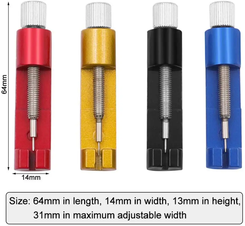 Watch Repair Tool Metal Watch Repair Adjusting Strap Tool with Pin Remover