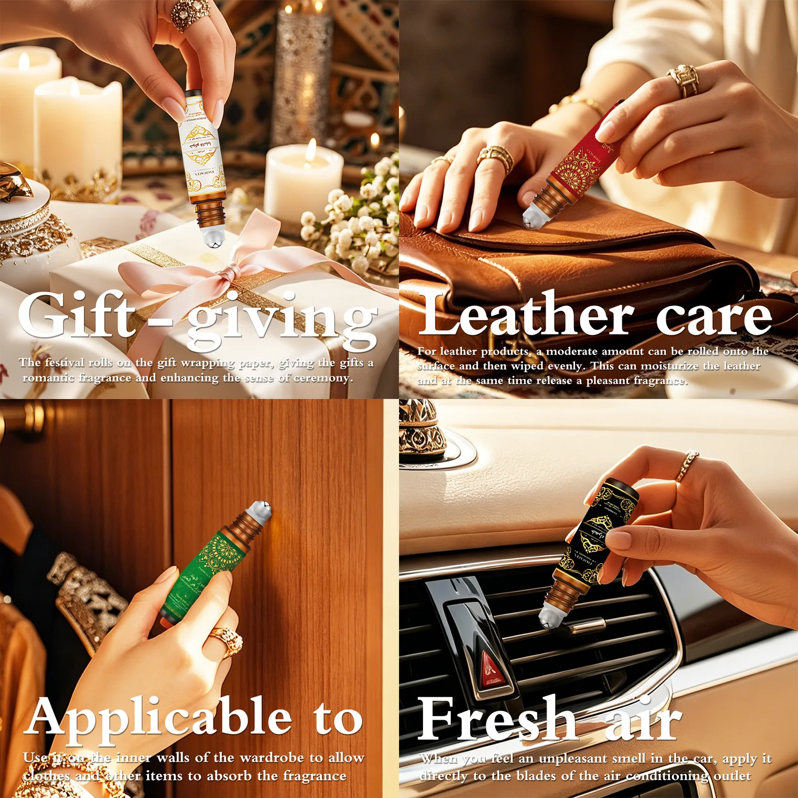 Choco Vanilla Roller Perfume Aromatherapy Eau De Toilette Gift_voghion.com