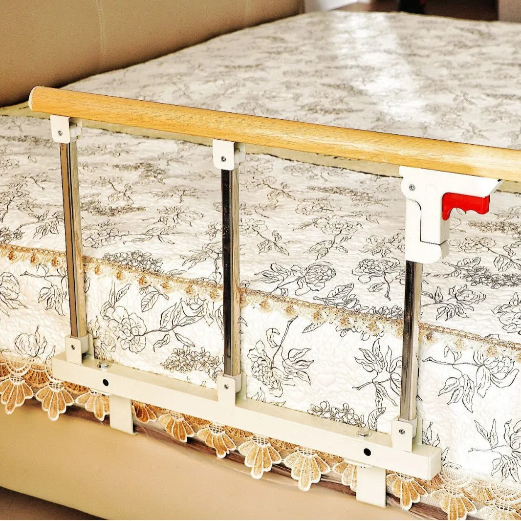 Bed Fence Household Anti-drop Armrest Elderly Bed Guardrail Auxiliary Device Stainless Steel Reclining Baffle Rail