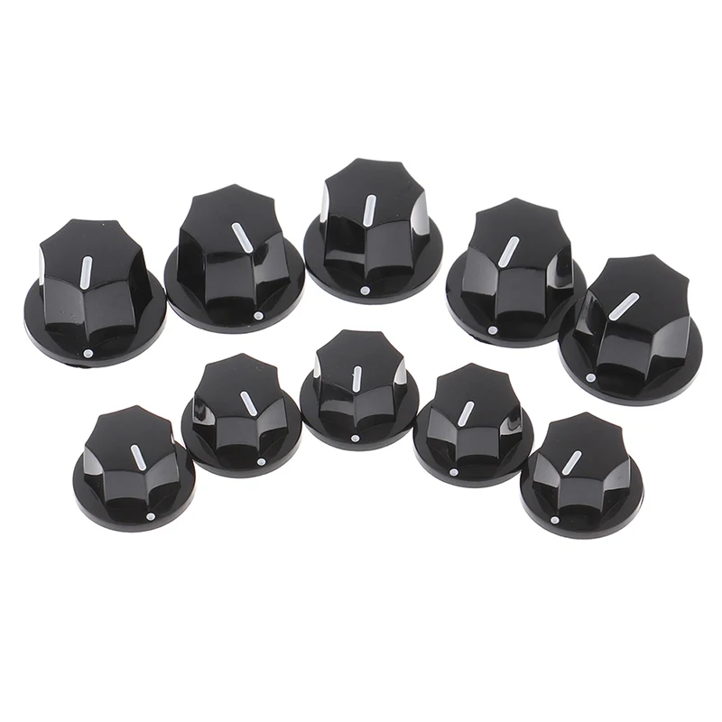 5Pcs Amp Volume Tone Control Knobs Vintage Jazz Bass Guitar Potentiometer Knob