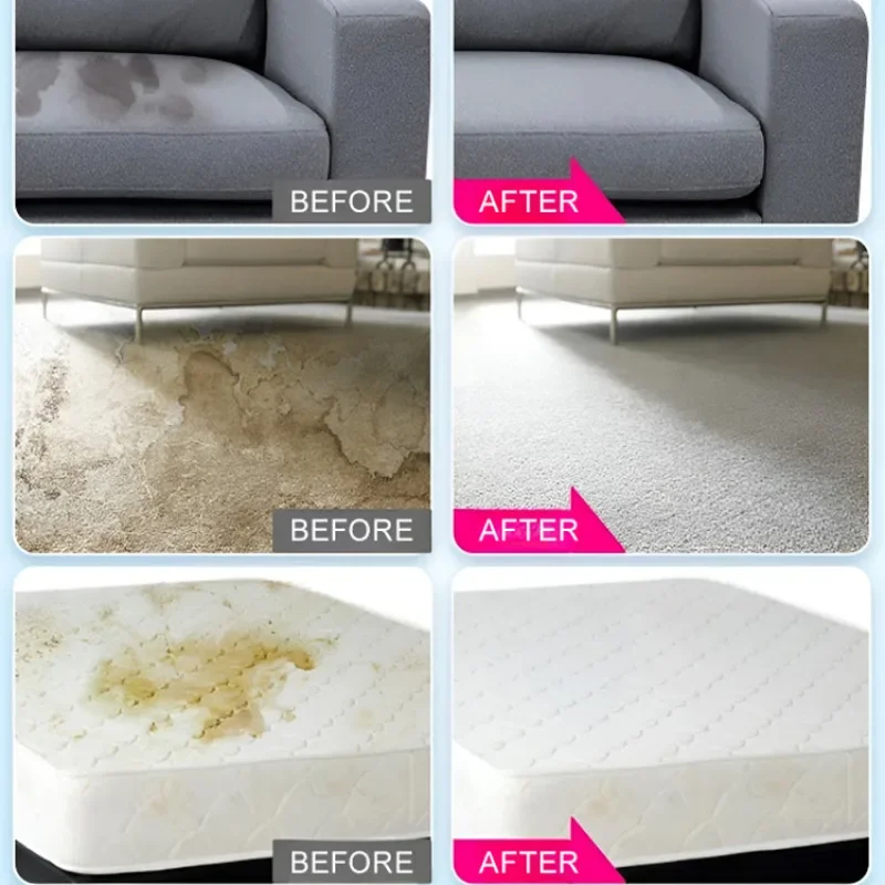 American Jiffine Fabric Sofa Cleaner, Water-Free Washing, Stain Removal,  Strong Dry Cleaner, Household Carpet Cleaner - AliExpress