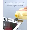 Kitchen Sink Liquid Soap Dispenser Pump 300ML Stainless Steel Liquid Soap Bottle Sink Mount Hand Pressure Soap Dispenser Bottle 3