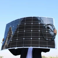 Panneau solaire 2000W 18V haute puissance, panneau solaire flexible, batterie portable, charge d'urgence, maison, camping, extérieur 3