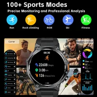 2026 New Smart Watch Men 800mAh Ultra Long Battery Life IP68 Waterproof Outdoor Sport Watches Bluetooth Call Military Smartwatch - Image 6