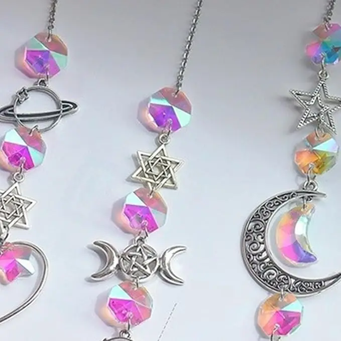 Crystal Wind Chime Rainbow Maker Sun Catcher Dream Catcher