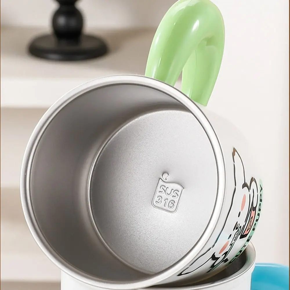 Bicchiere da bagno per bambini in acciaio inox con manico_voghion.com