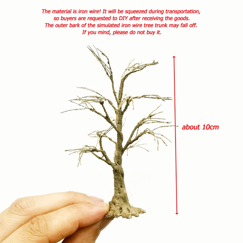 Model Wire Trunk 10cm/15cm/18cm/23cm/28cm for Making Handmade Tree Model DIY Material Miniature Tree Train Layout shrub strips model,simulated tree model