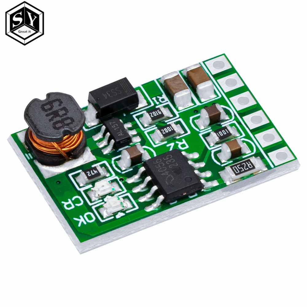 3.7V 4.2V Charger 5V 6V 9V 12V Discharger Board DC DC Converter Boost Module For Diy Solar Mobile Power Chargewer 18650 lithium 2