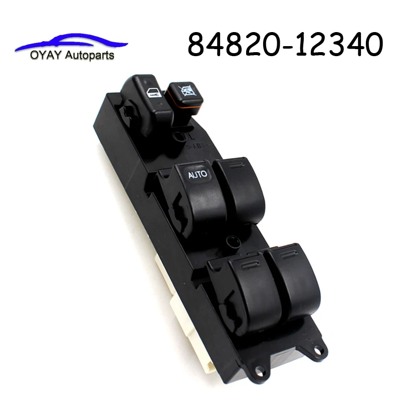 

84820-12340 Power Window Master Control Switch For Toyota Corolla 1997-2004 7AFE 4AFE 3ZZFE 84820-42060 84820-60110 8482012340