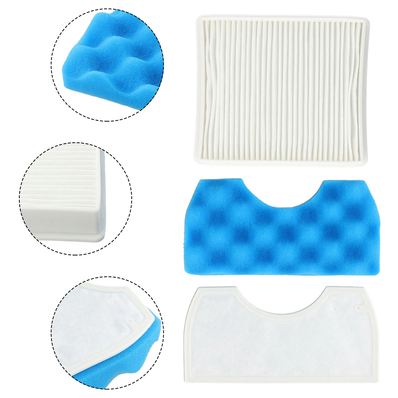 

3pcs/set Filters Cotton For Samsung SC4300 SC4470 VC-B710W Accessories Vacuum Cleaners Sweepers Household Supplies