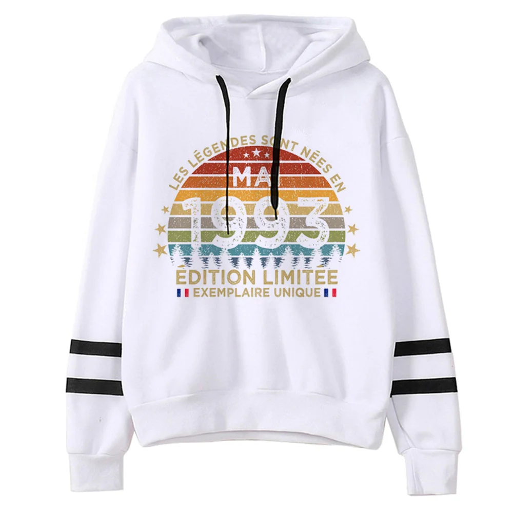 

30 Ans Years Birthday hoodies women aesthetic anime y2k aesthetic 90s clothes Hood women long sleeve top clothing