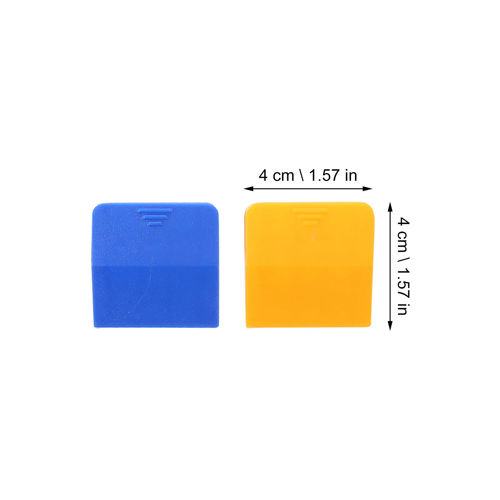 4PCS 자기 냉장고 클립 플라스틱 파일 홀더 경량 사무실 가정용 문서 보관 냉장고 자석