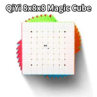 [Funcube]QiYi 8x8x8 Magic Cube Speed Puzzle Professional Antistress Puzzle Fidget Toys 8x8 Cubo Magico Educational Toys 1